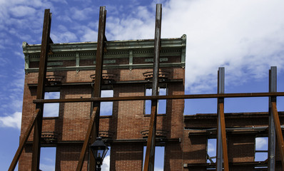 Historic Building Facade Preservation and Reconstruction