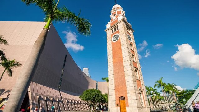 Tsim Sha Tsui, Hong Kong, 07 June 2017 -: Tsim Sha Tsui Clock tower in Hong Kong