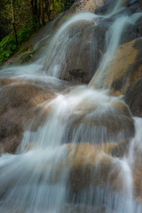 Fototapeta na wymiar Beautiful Waterfall in Thailand