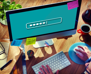Password Security Login Technology Business Concept