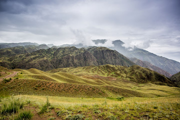 Obraz premium Assy plateau. Kazakhstan Mountains.