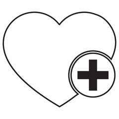 Favorites black icon