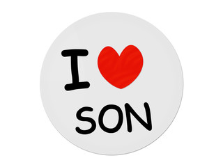 I love son