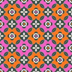 seamless retro pattern