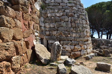 Nuraghe Palmavera in Sardinien 