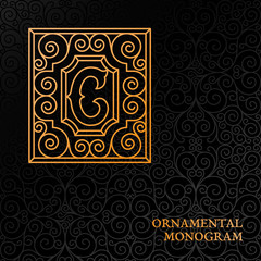 Ornamental monogram