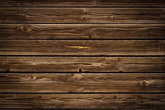 Brown wooden rustic background with copy space