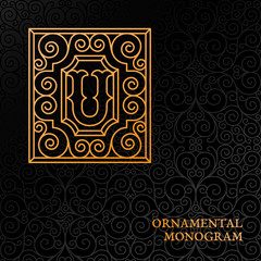 Ornamental monogram