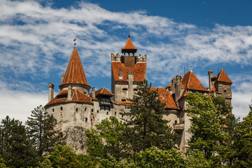 Fototapeta na wymiar Bran castle, Romania