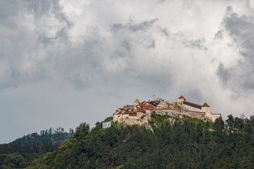 Fototapeta na wymiar Fortress of Rasnov, Romania