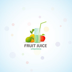 Fruit Juice, apple, pear, lime, vitamins.