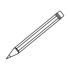 isolated study pencil icon vector illustration graphic design