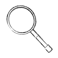 isolated magnifying glass icon vector illustration graphic design
