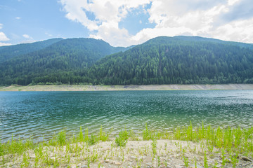 Kuppelwies, Ulten lake Südtirol summer