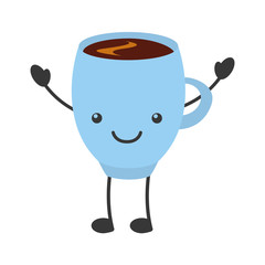 coffee cup isolated icon vector illustration design