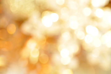 Obraz premium Gold bokeh abstract background