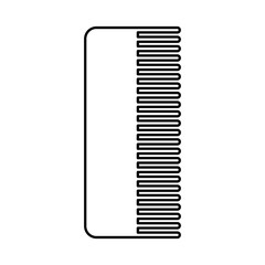 barbershop comb isolated icon vector illustration design