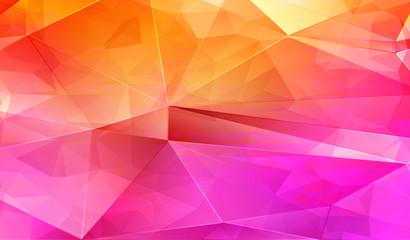 Rose triangle pattern. abstract background