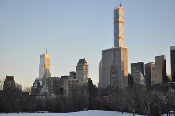 New-York winter Central Park