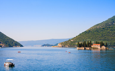 Ostrvo Sveti Dorde ( Island of Saint George) is one of the two islets off the coast of Perast in Bay of Kotor