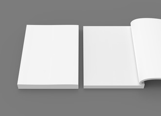 Naklejka premium blank books design