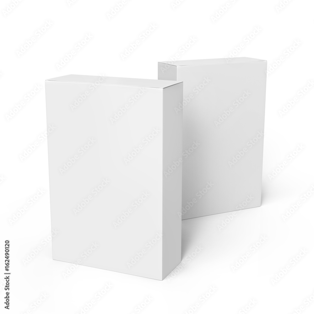 Sticker blank boxes design