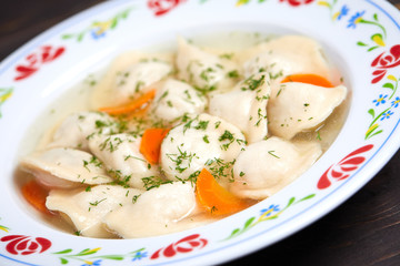 dumplings with meat