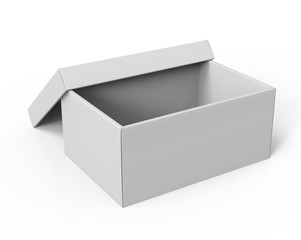 blank paper box