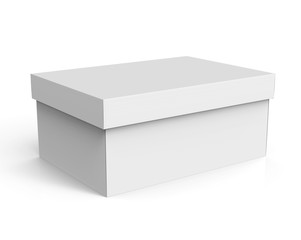 blank paper box