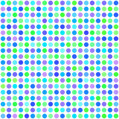 Polka dot pattern. Seamless vector dot background