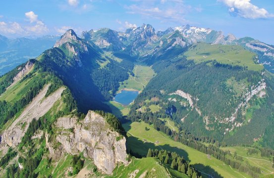 Alpstein, Blick Vom Hohen Kasten