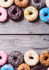 Beauty assorted donuts