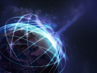 Global Network Background - 162493980