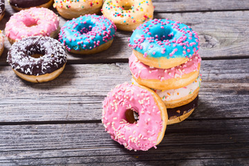 Beauty assorted donuts