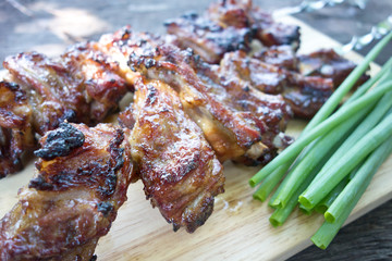 grilled ribs