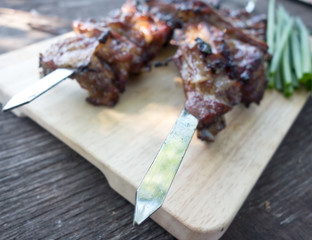 grilled ribs