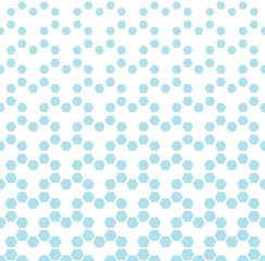 vector geometric hexagon seamless pattern background