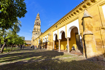 Fototapeta premium Torre del Alminar of the Mezquita in Cordoba