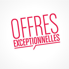 offres exceptionnelles