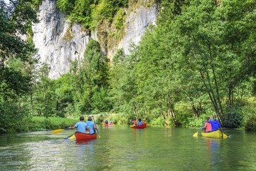 Kanu-Ausflug auf der idyllischen Pegnitz