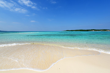 沖縄の美しいビーチ