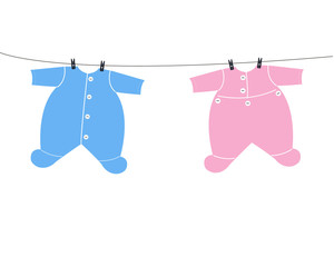 Baby newborn hanging baby boy baby girl body background