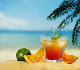Cocktail on the beach