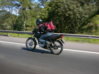 Obraz na płótnie Canvas speedy_biker