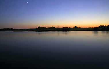 Gzhat River near Gagarin. Smolensk Oblast. Russia