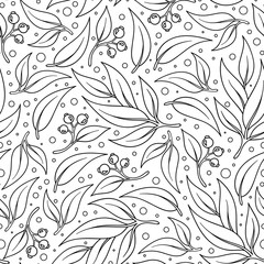 Fototapeta premium Coloring book for adult