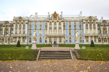 The Catherine Palace in Tsarskoye Selo, St. Petersburg