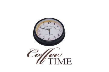 Uhr Kaffee Time