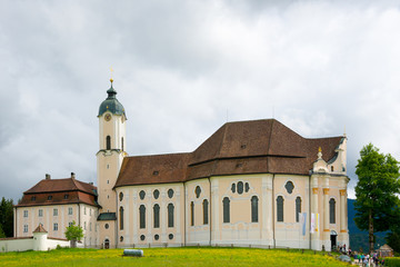 Pilgrimage Church of Wies, Bavaria, Germany.