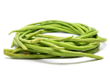 Bunch of fresh long bean